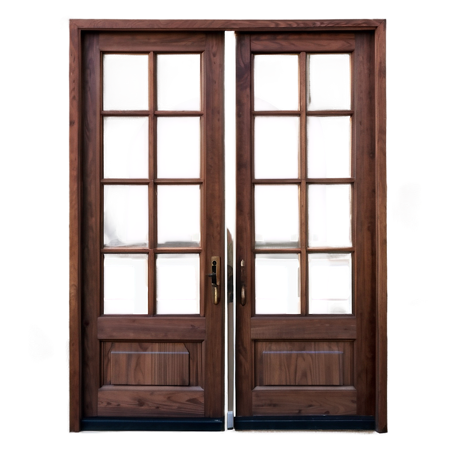 Elegant French Door Png 75 PNG image