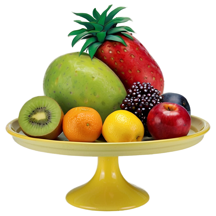 Elegant Fruit Display Png 06132024 PNG image