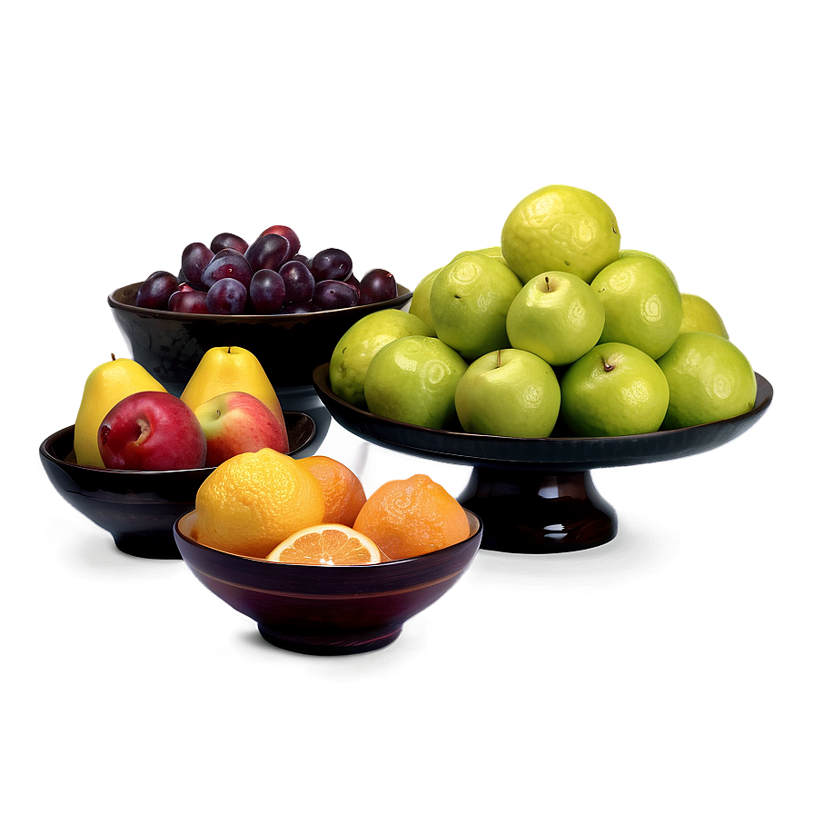 Elegant Fruit Display Png Wou PNG image