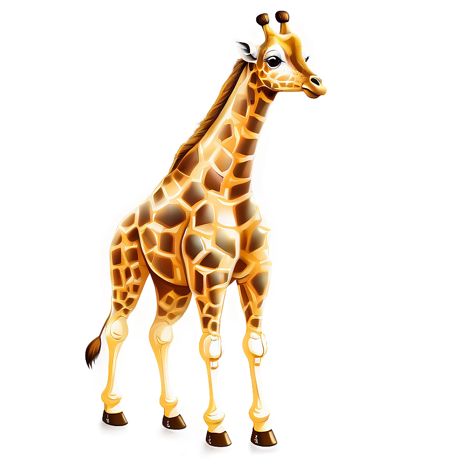 Elegant Giraffe Sketch Png Bbs41 PNG image