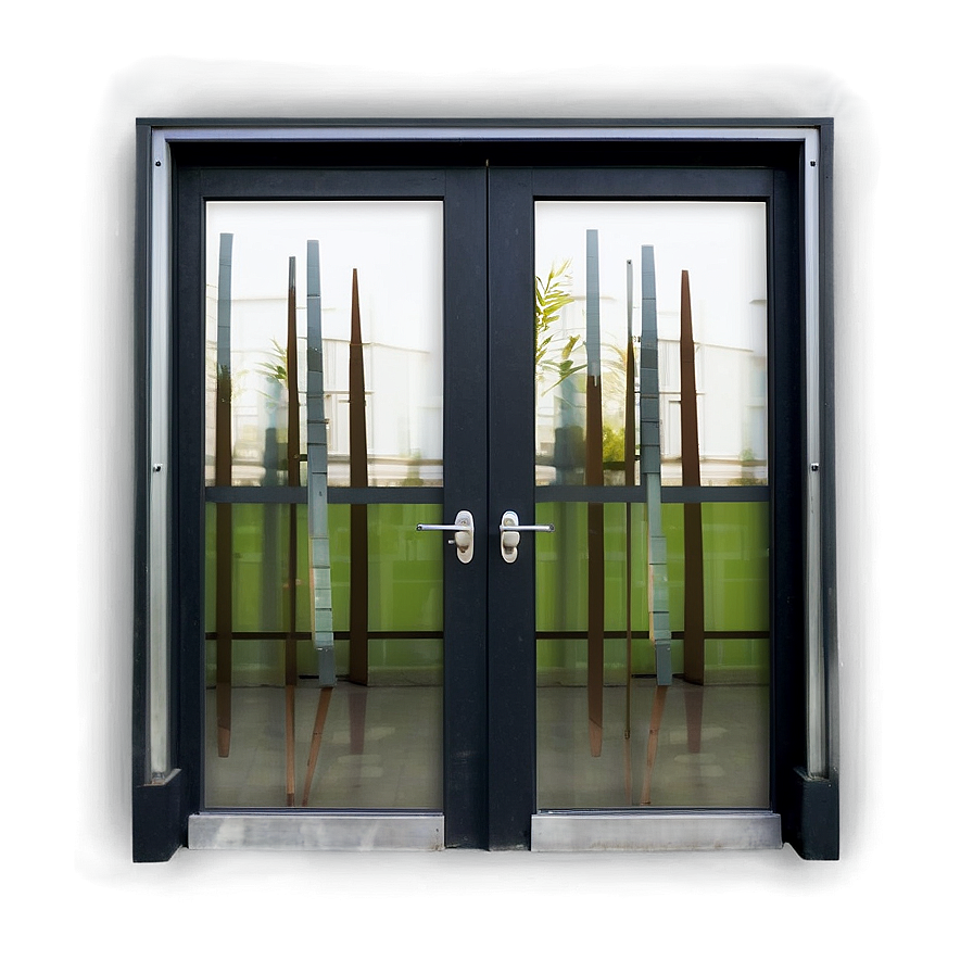 Elegant Glass Door Png 80 PNG image