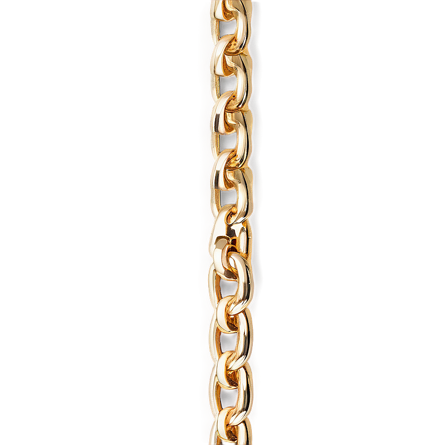 Elegant Gold Chain Png 72 PNG image