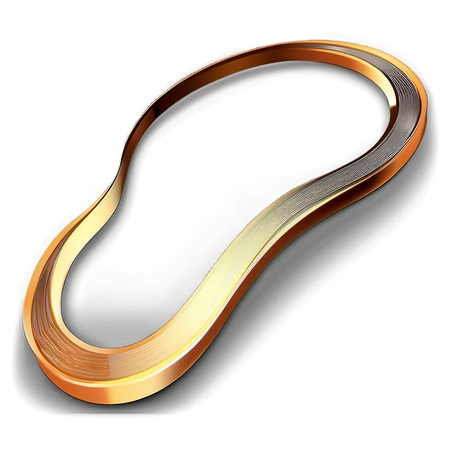 Elegant Golden Line Curve Png Jex96 PNG image