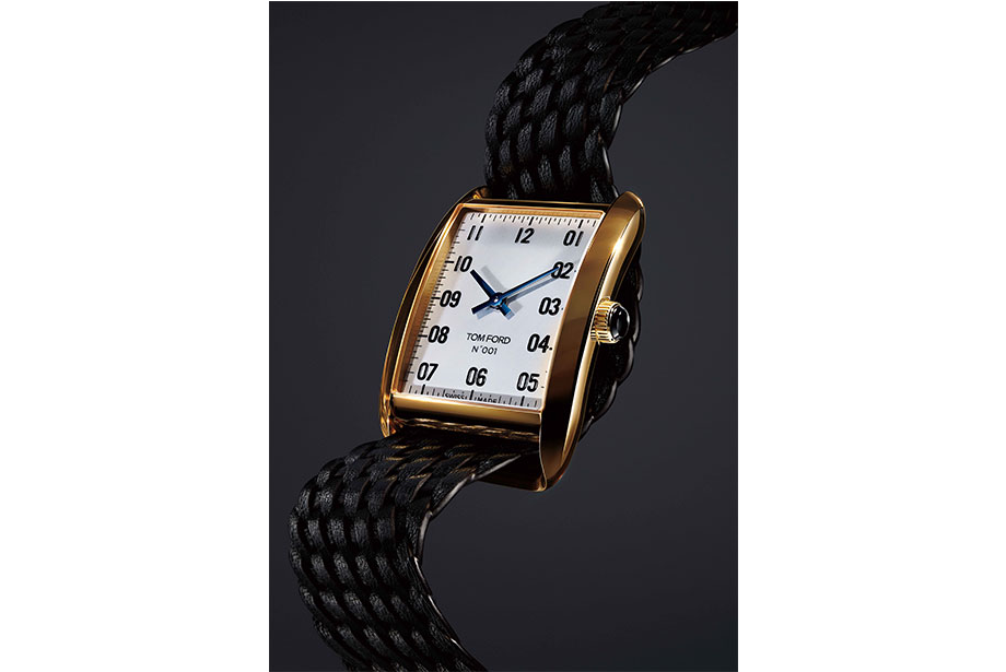 Elegant Golden Wristwatchon Black Background PNG image