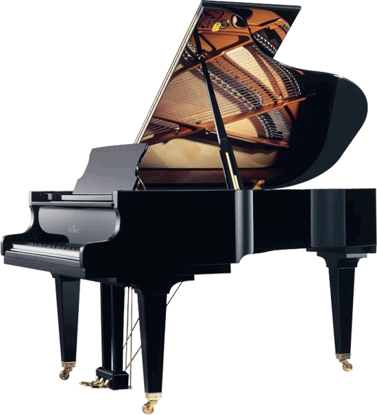 Elegant Grand Piano PNG image