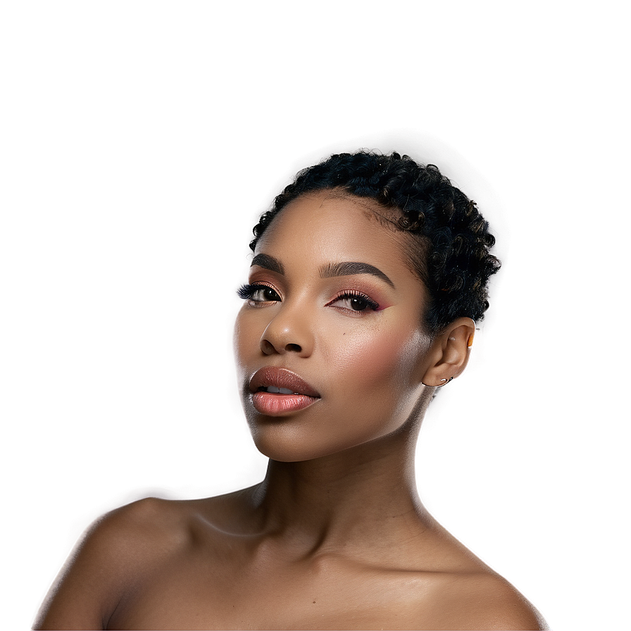 Elegant Hair Edges Png 80 PNG image