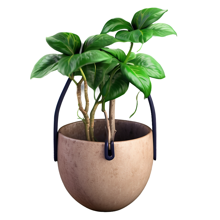 Elegant Hanging Plant Png 82 PNG image