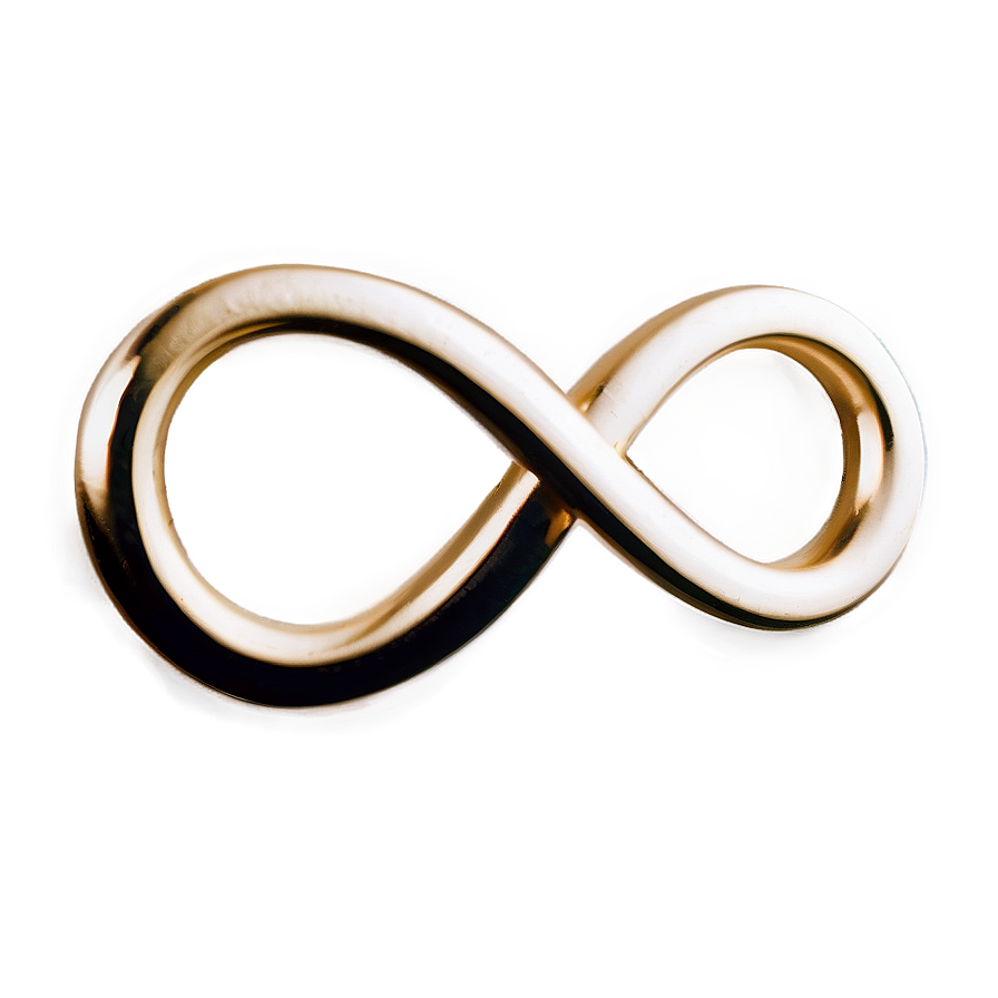 Elegant Infinity Symbol C PNG image