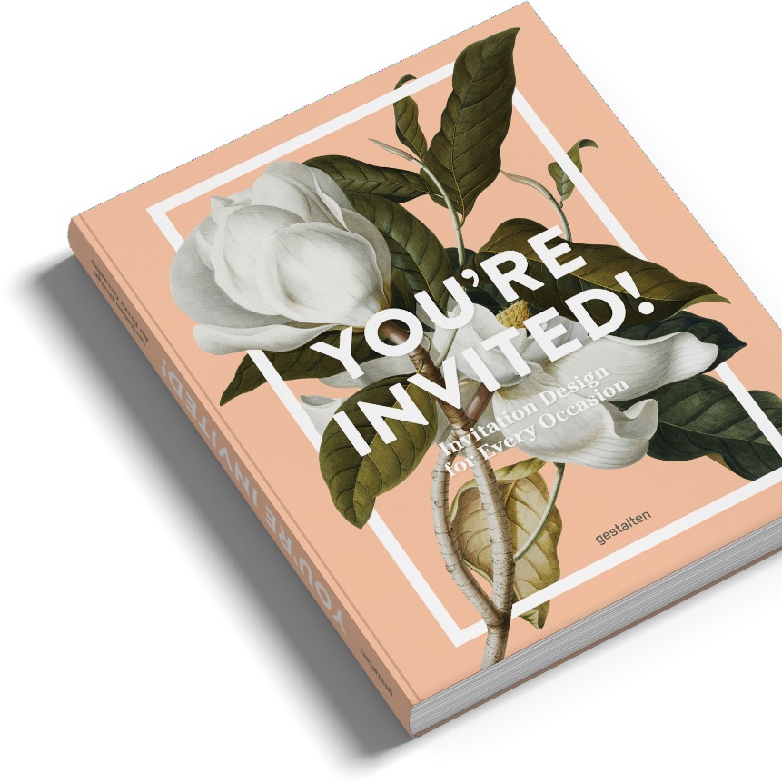 Elegant Invitation Design Book Cover PNG image