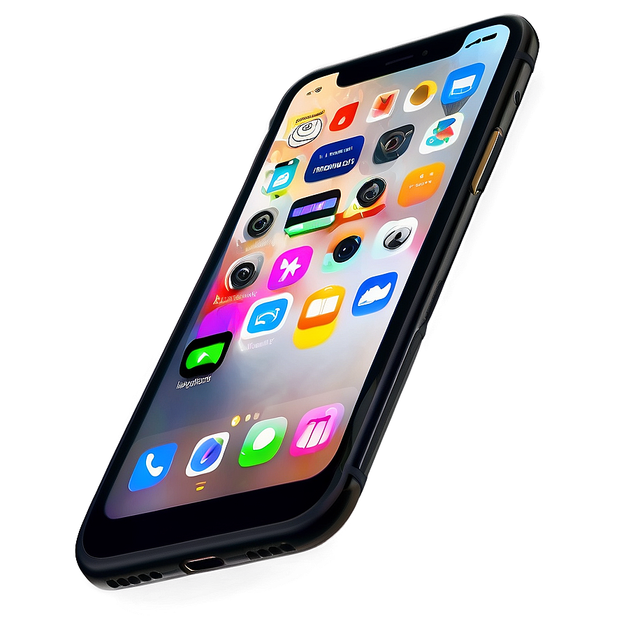 Elegant Iphone X Mockup Png 06272024 PNG image