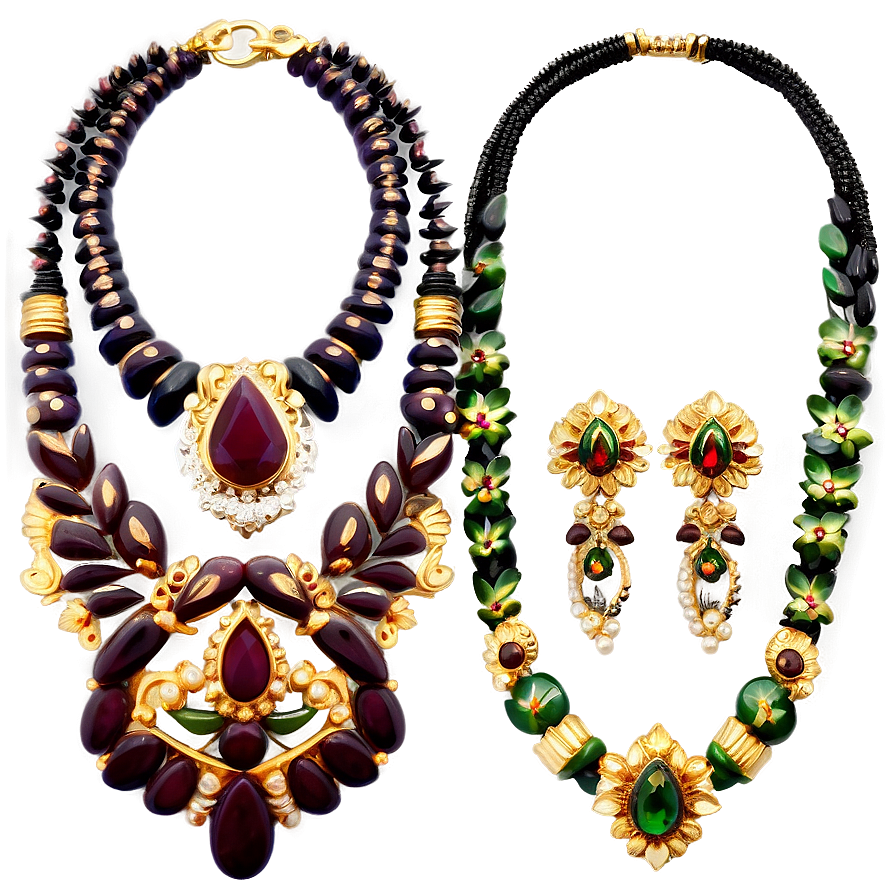 Elegant Jewellery Collection Png 83 PNG image