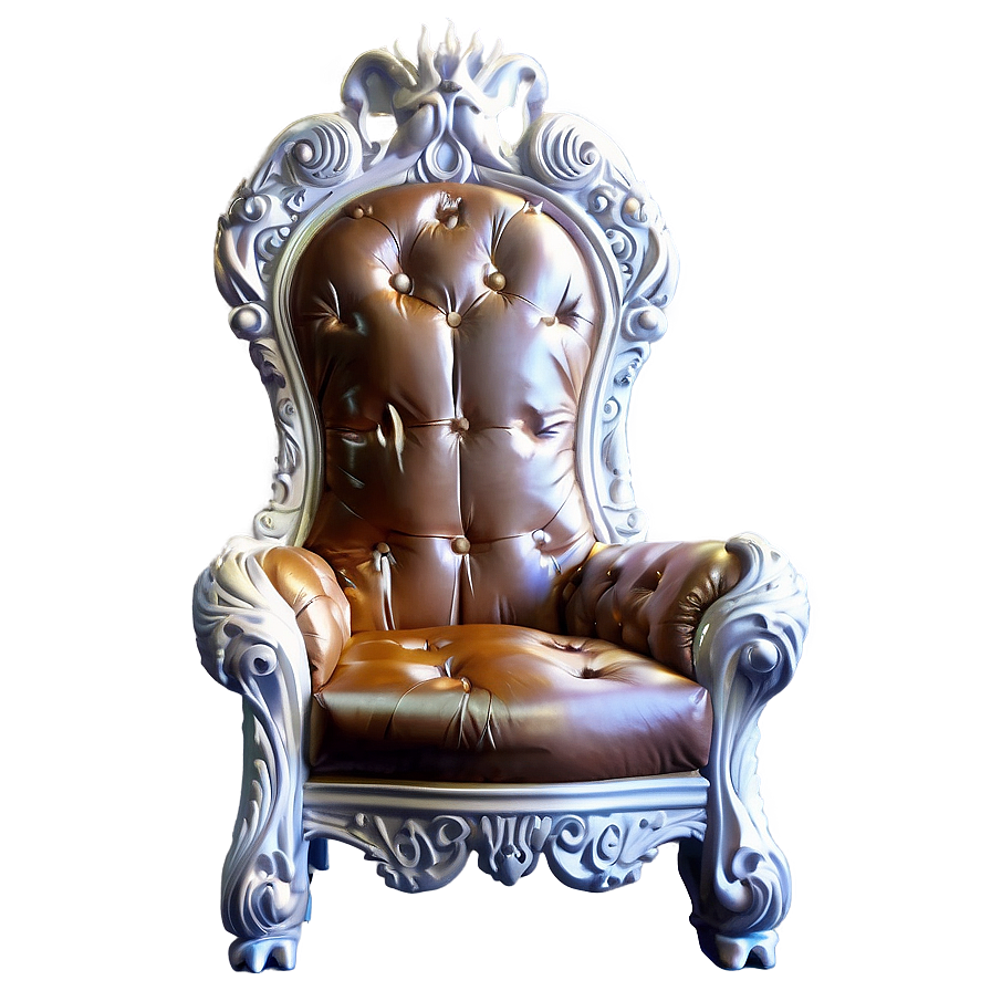 Elegant King Chair Design Png Ged7 PNG image