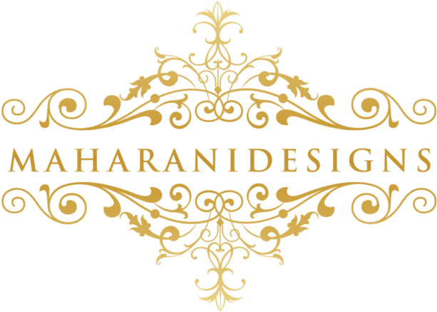Elegant Maharani Wedding Logo PNG image