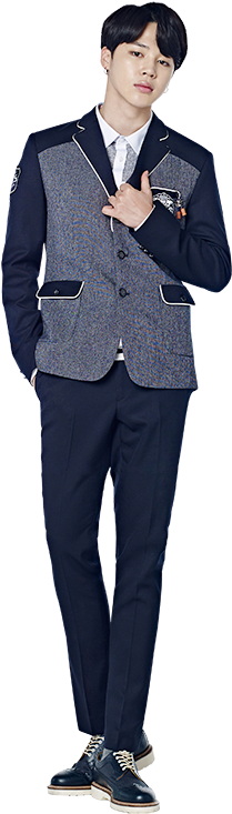 Elegant Manin Blue Suit PNG image