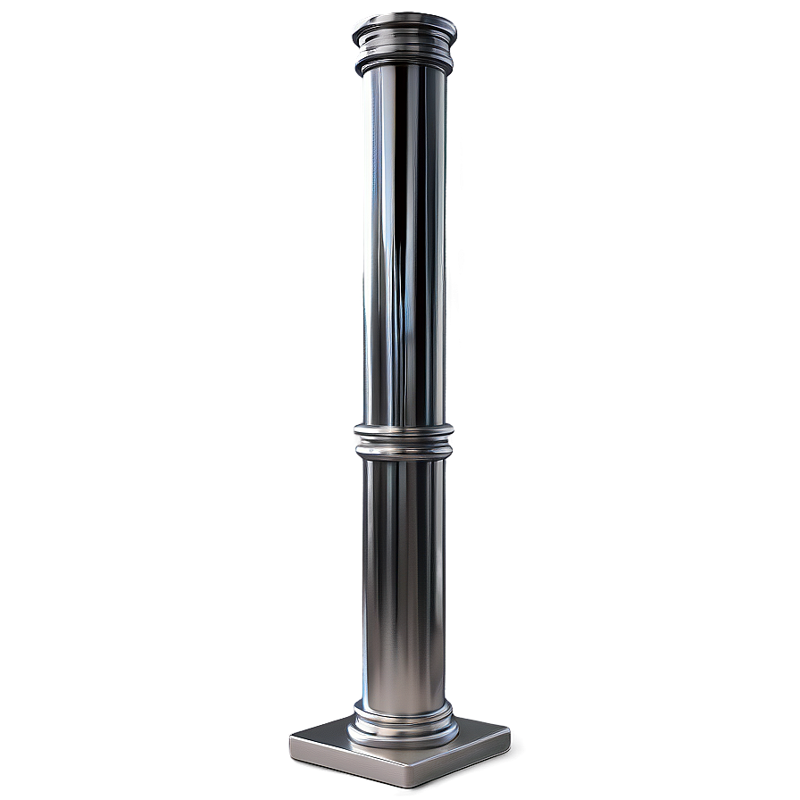 Elegant Metal Pole Png Fib72 PNG image