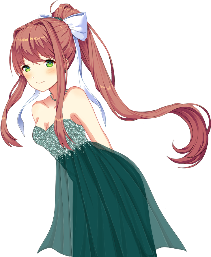 Elegant Monika D D L C Art PNG image