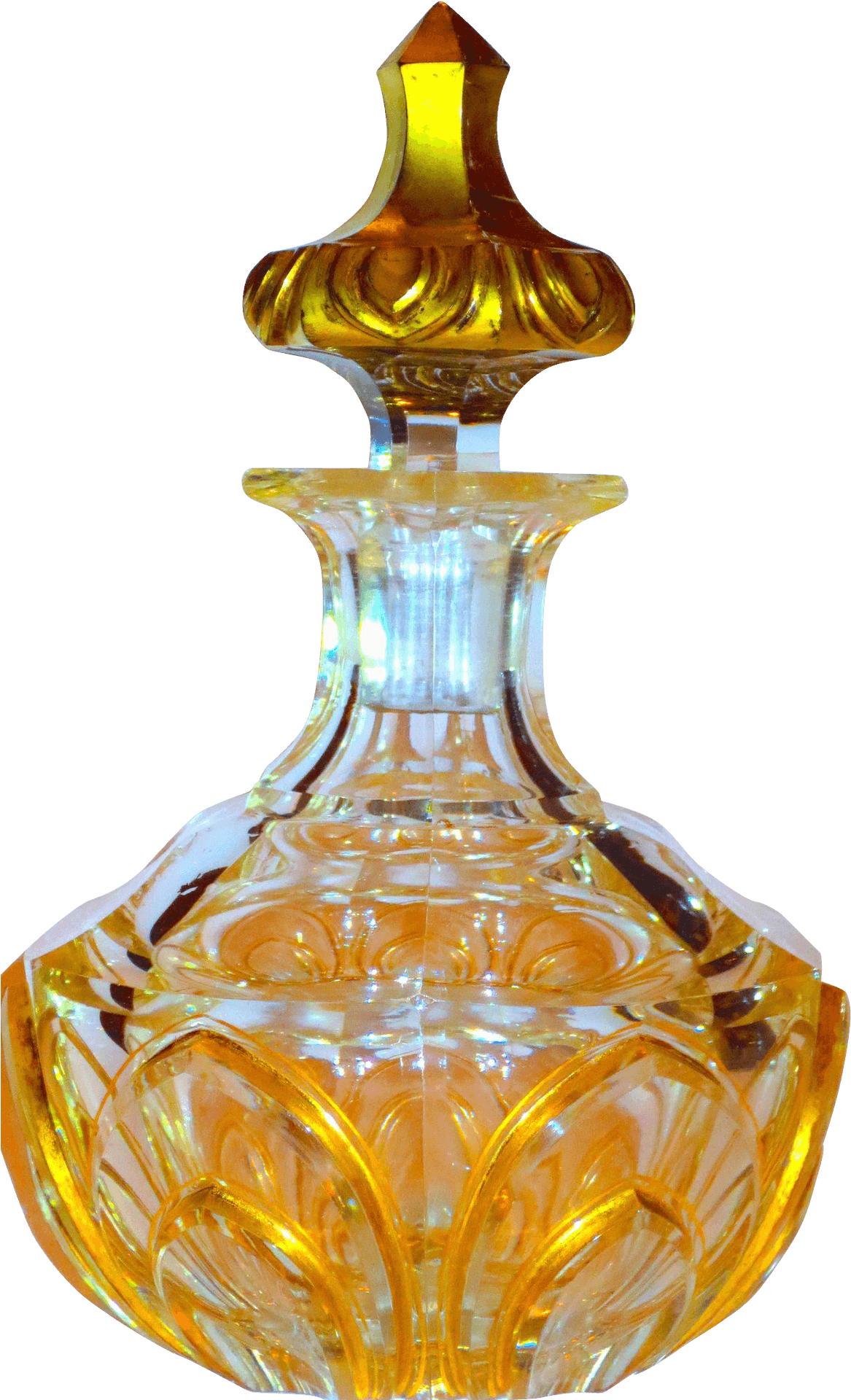 Elegant Perfume Bottle PNG image