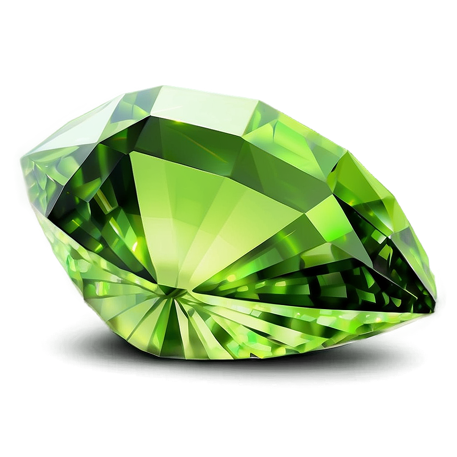 Elegant Peridot Gem Png 06242024 PNG image