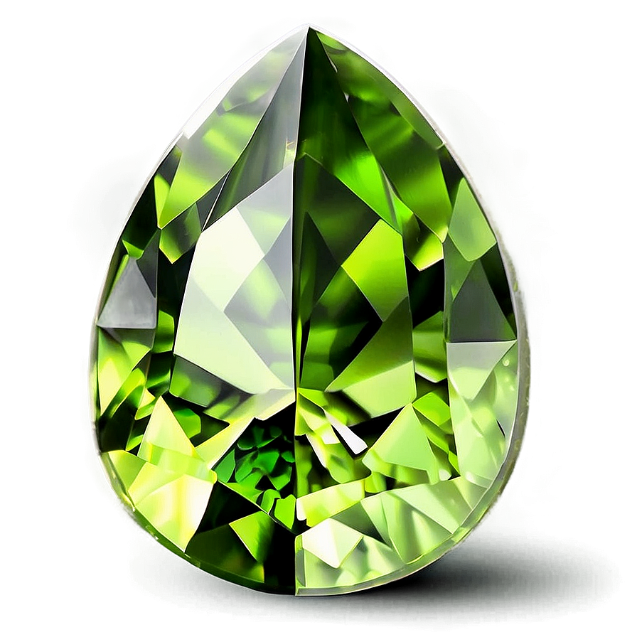 Elegant Peridot Gem Png 06242024 PNG image