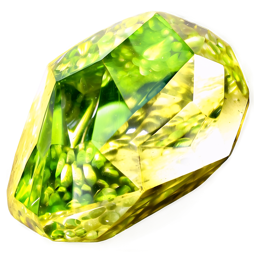 Elegant Peridot Gem Png 32 PNG image