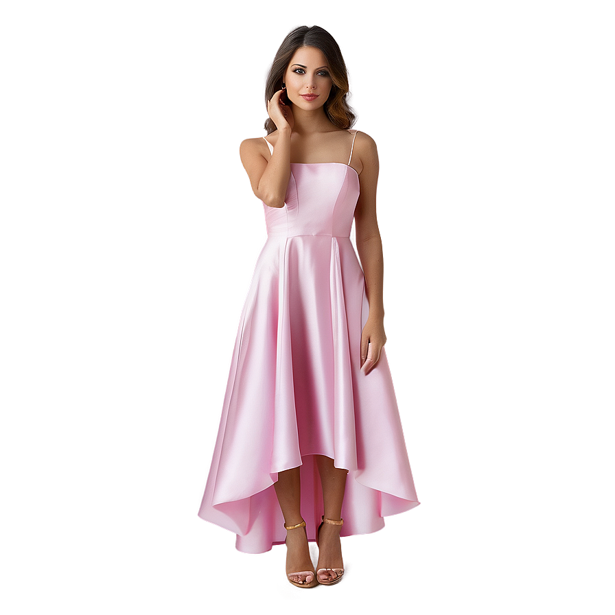 Elegant Pink Dress Png 52 PNG image