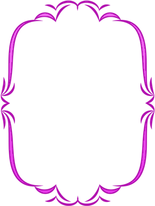 Elegant Pink Frame Design PNG image