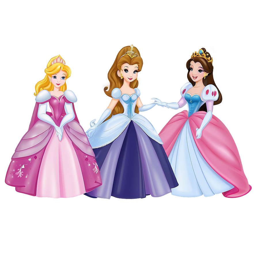 Elegant Princesses Png 06242024 PNG image