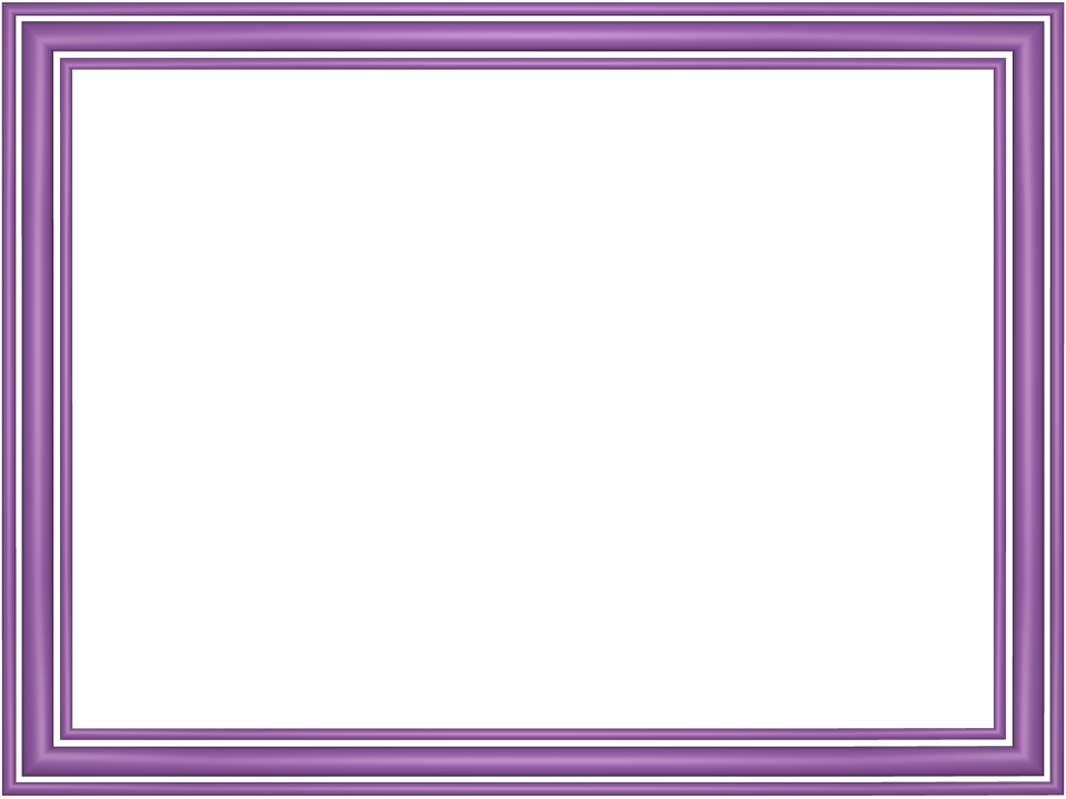 Elegant Purple Border Frame PNG image