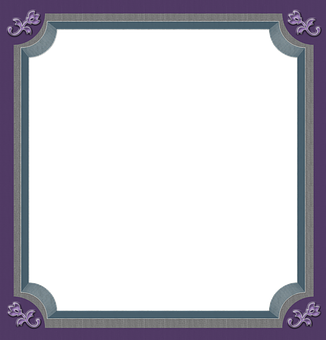 Elegant Purple Frame PNG image