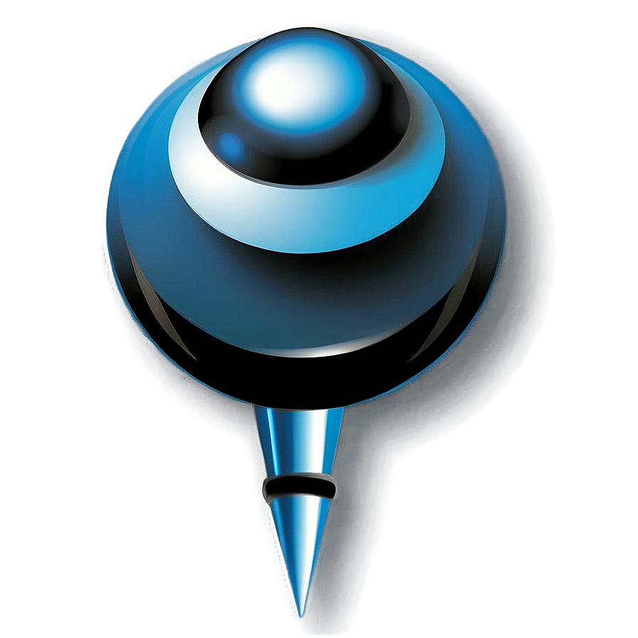 Elegant Push Pin Png 05252024 PNG image