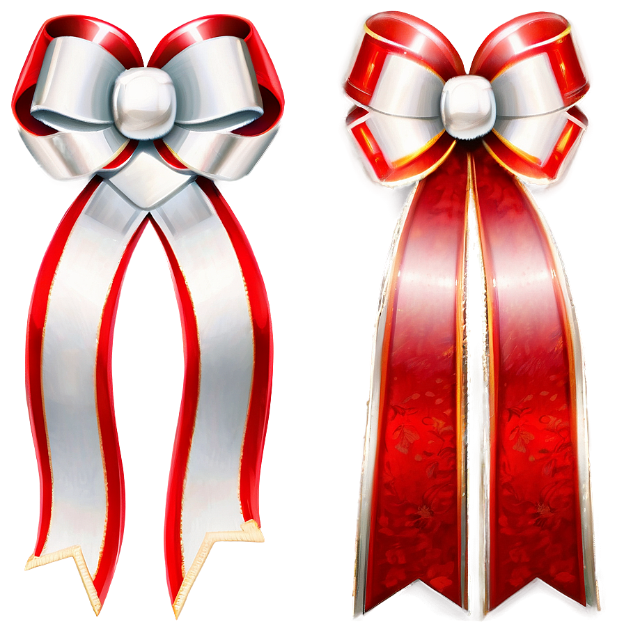 Elegant Red Ribbon Png Qfy PNG image