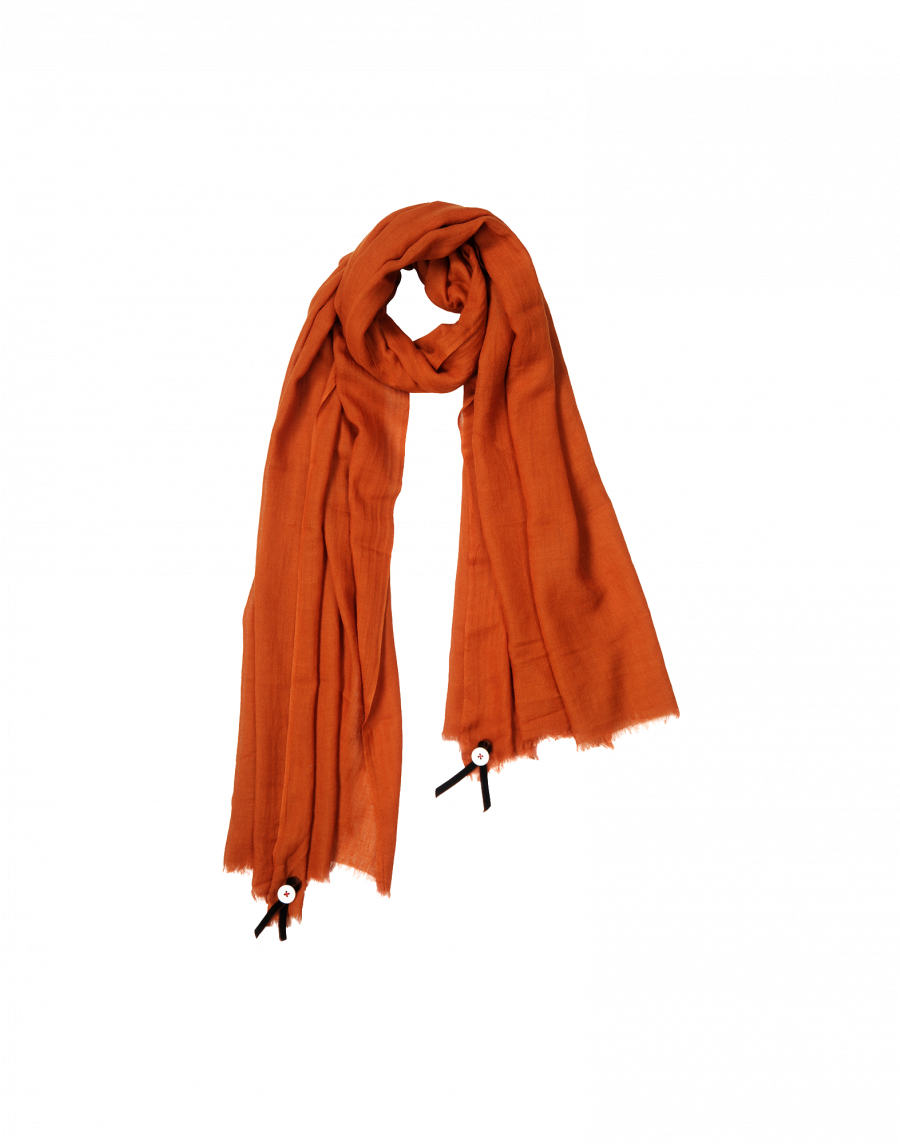 Elegant Red Scarf PNG image