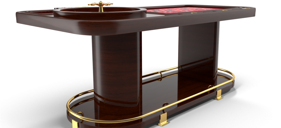 Elegant Roulette Table Design PNG image