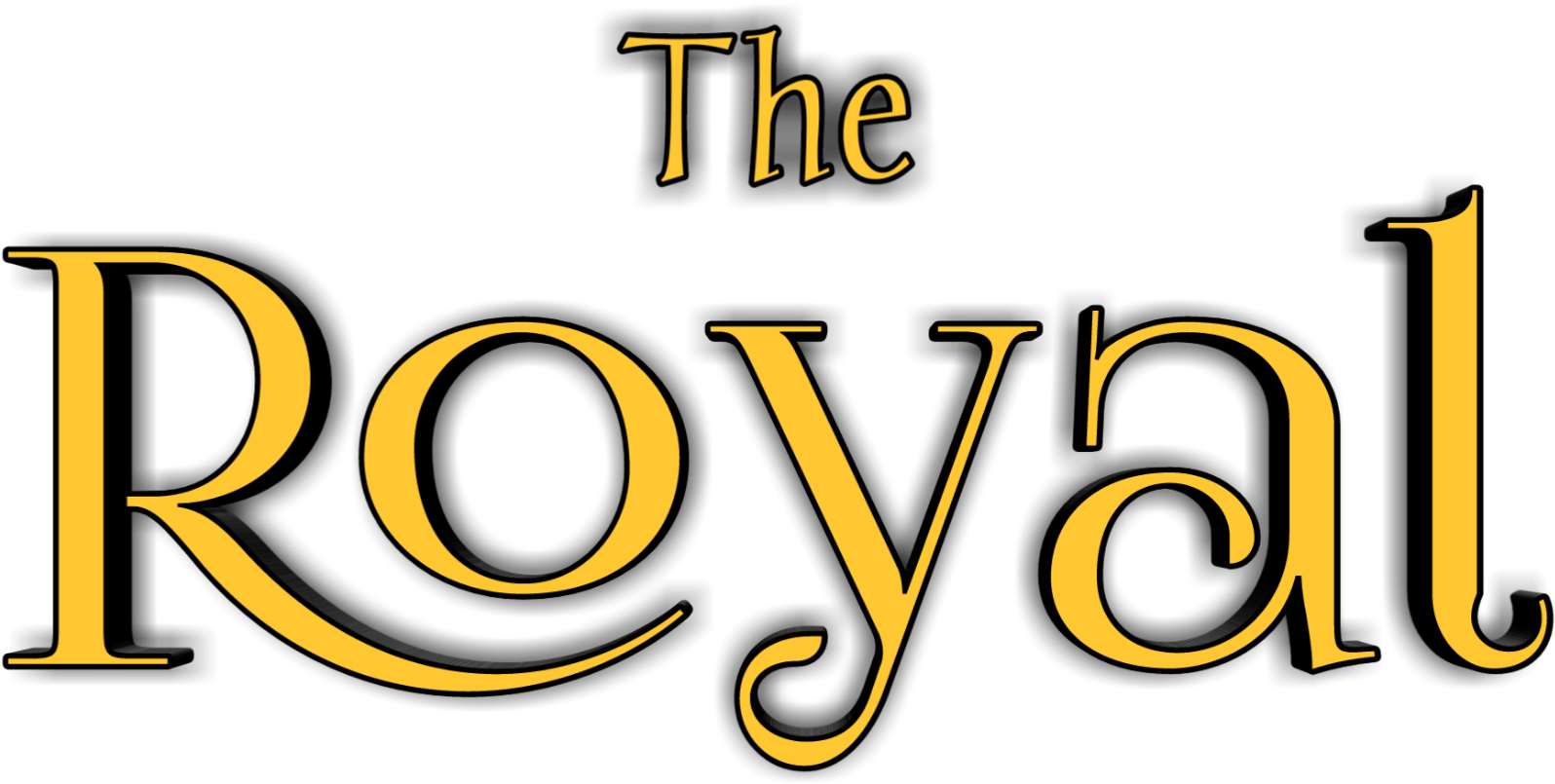 Elegant Royal Script Logo PNG image