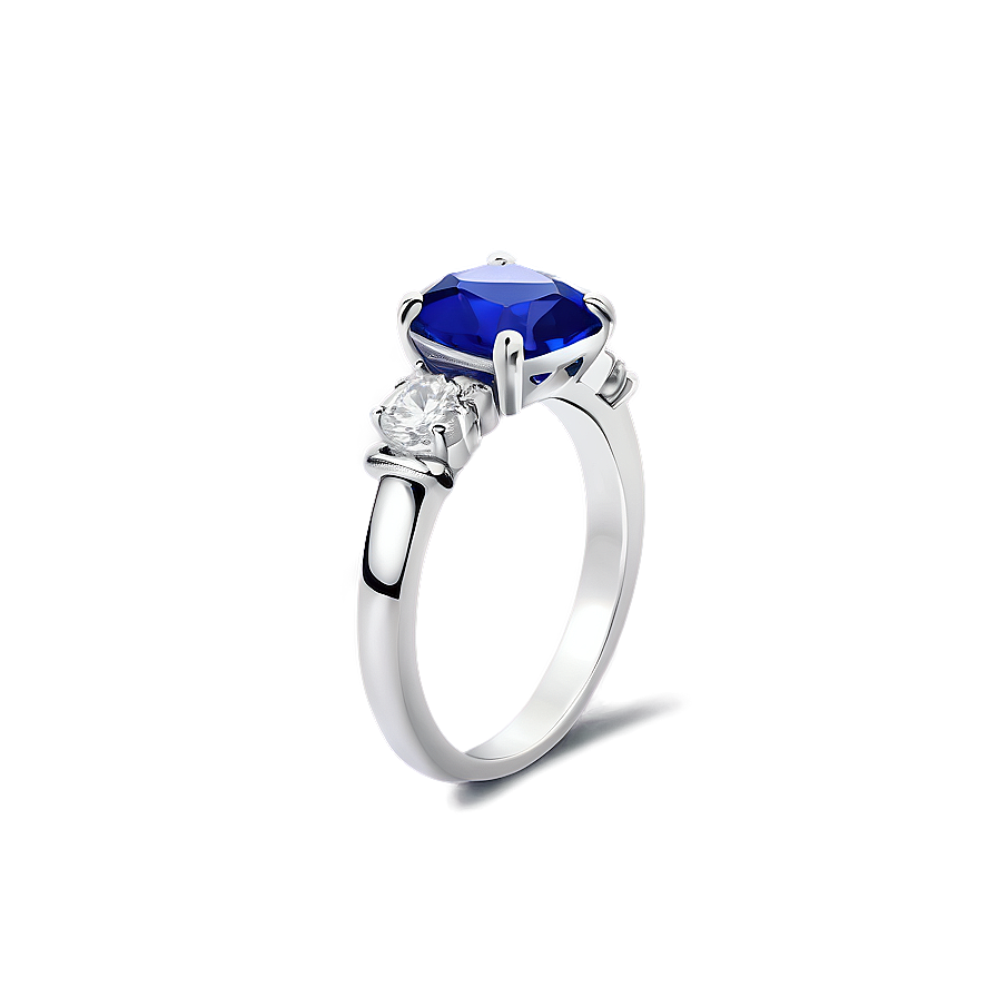 Elegant Sapphire Ring Png Cxg77 PNG image