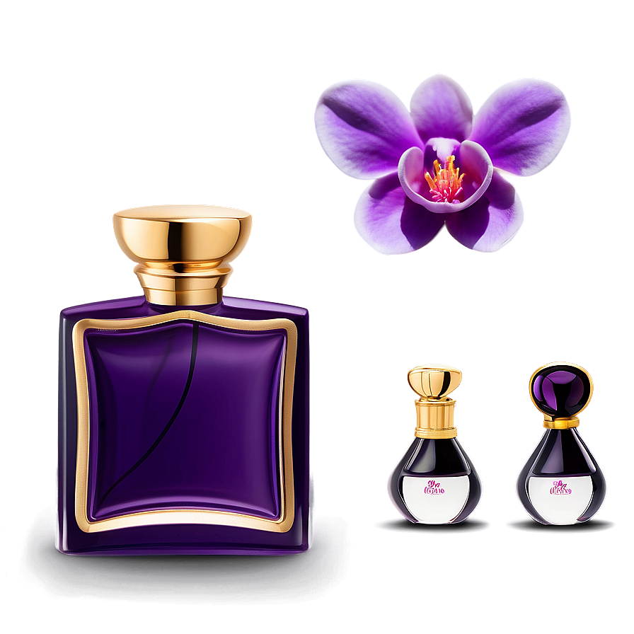 Elegant Scent Bottle Png 05242024 PNG image