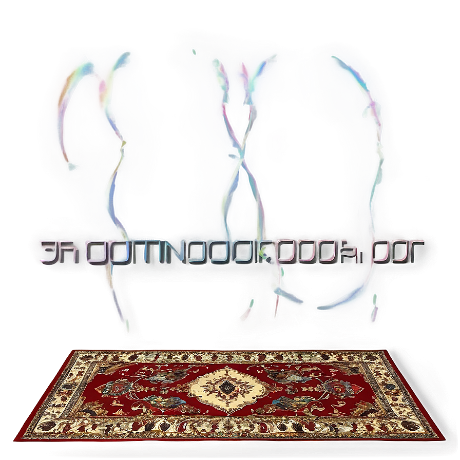 Elegant Silk Carpet Png Vyl PNG image