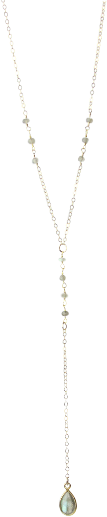 Elegant Silver Pendant Necklace PNG image