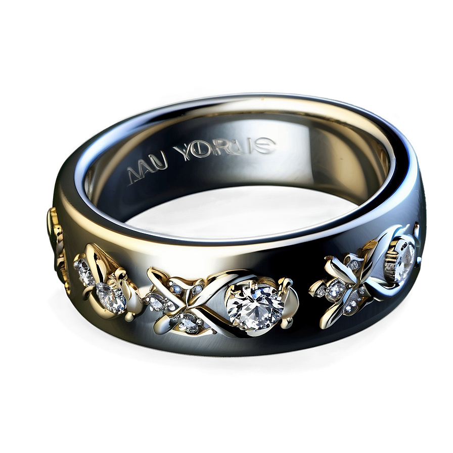 Elegant Silver Ring Png 69 PNG image