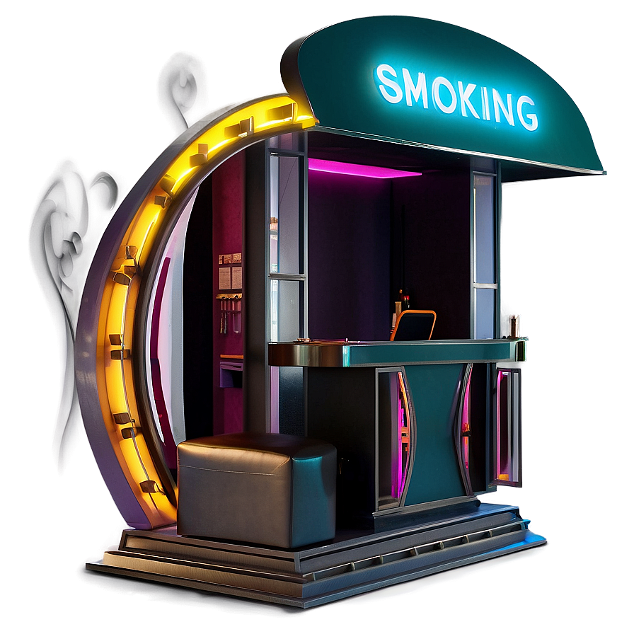 Elegant Smoking Lounge Png 11 PNG image