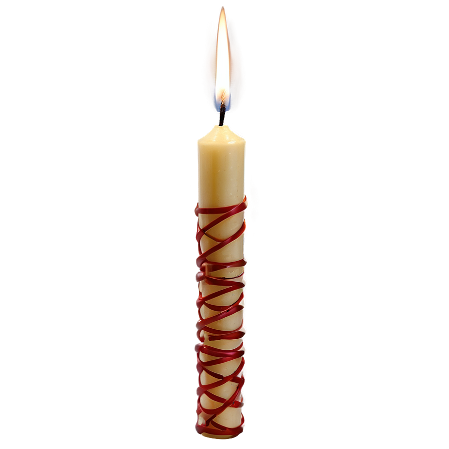 Elegant Taper Candle Png 36 PNG image