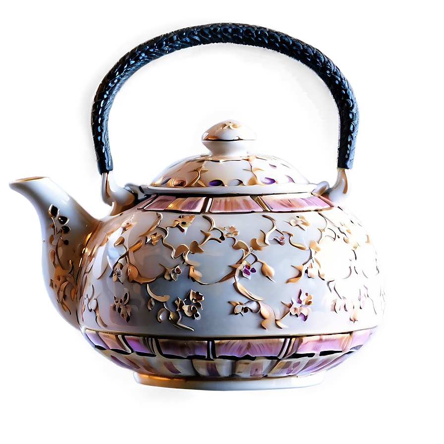 Elegant Teapot Png 12 PNG image