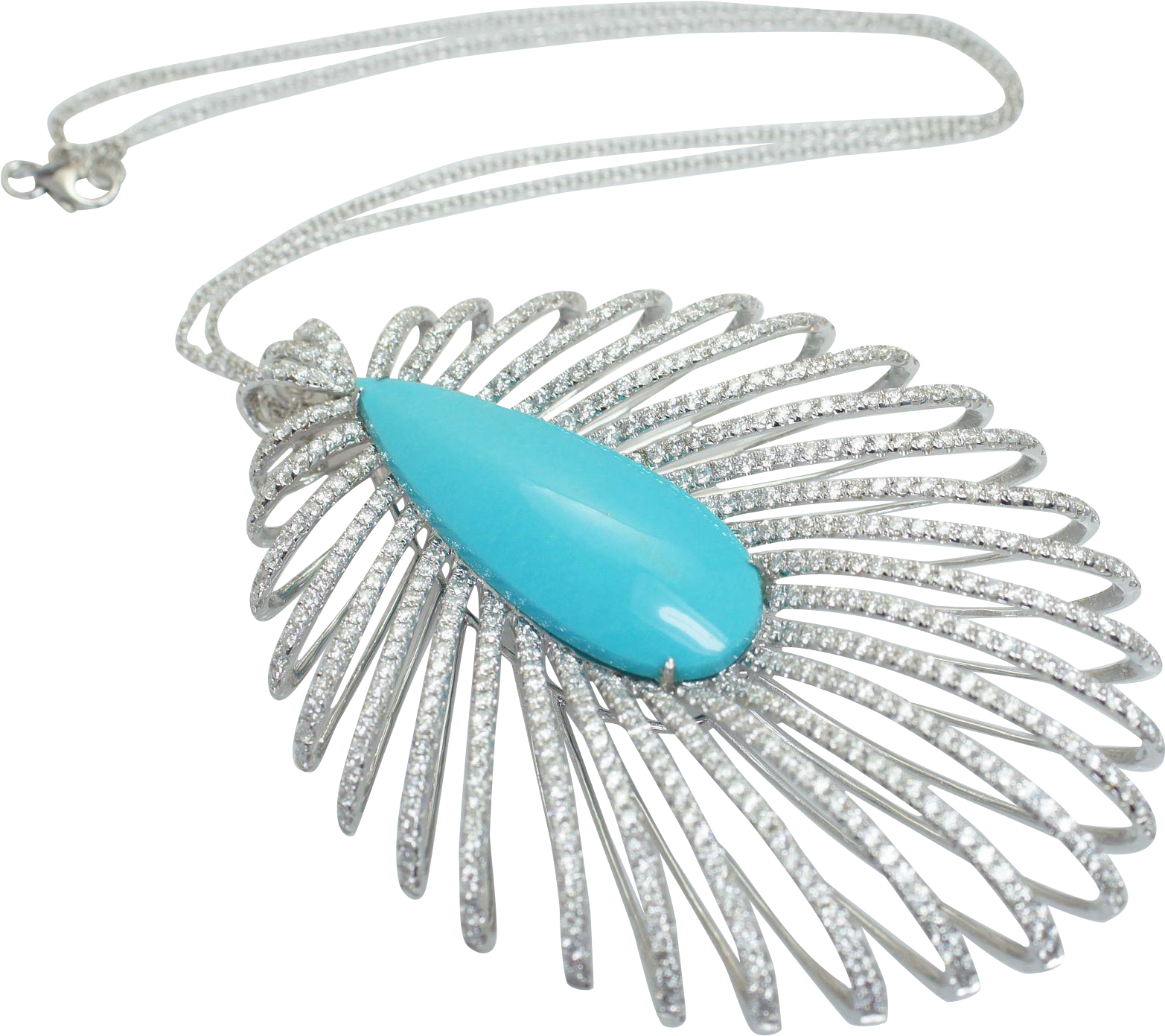 Elegant Teardrop Pendant Jewelry PNG image