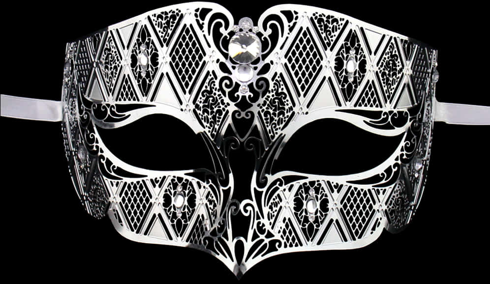 Elegant Venetian Mask Design PNG image