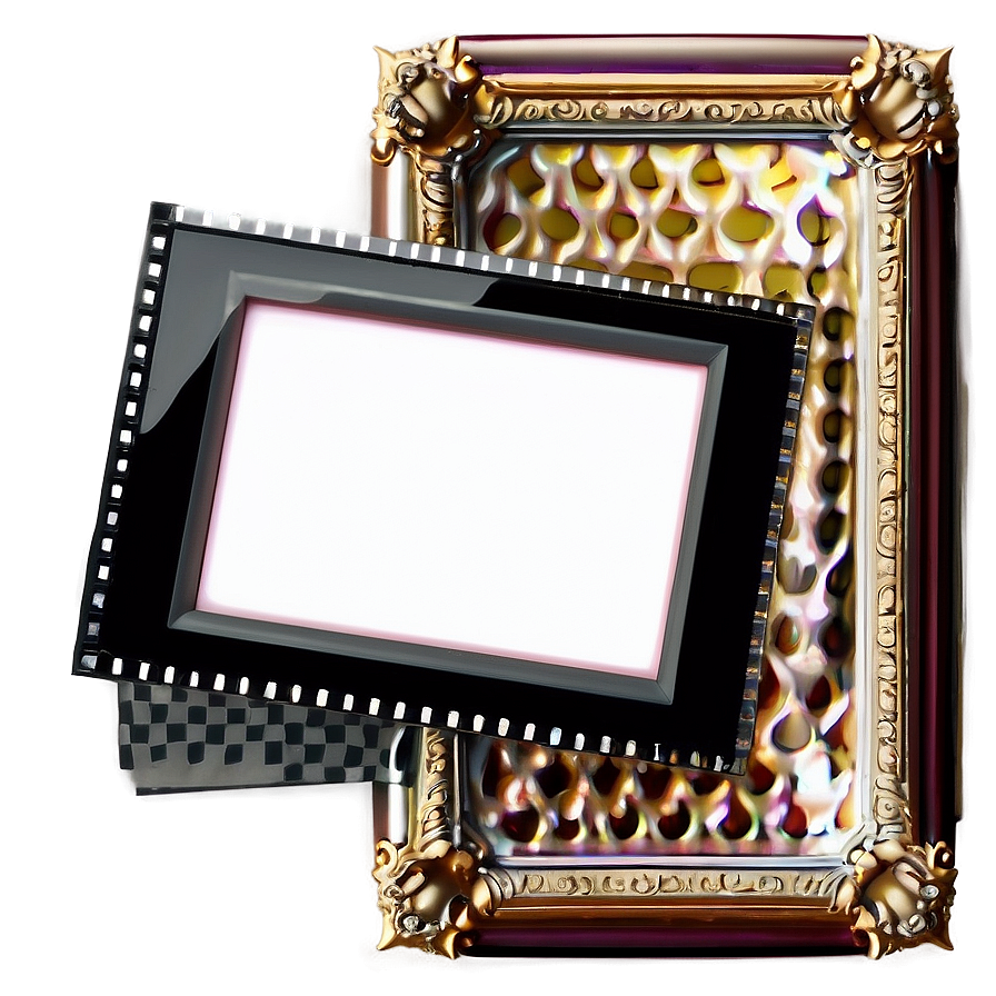 Elegant Video Frame Style Png 06262024 PNG image