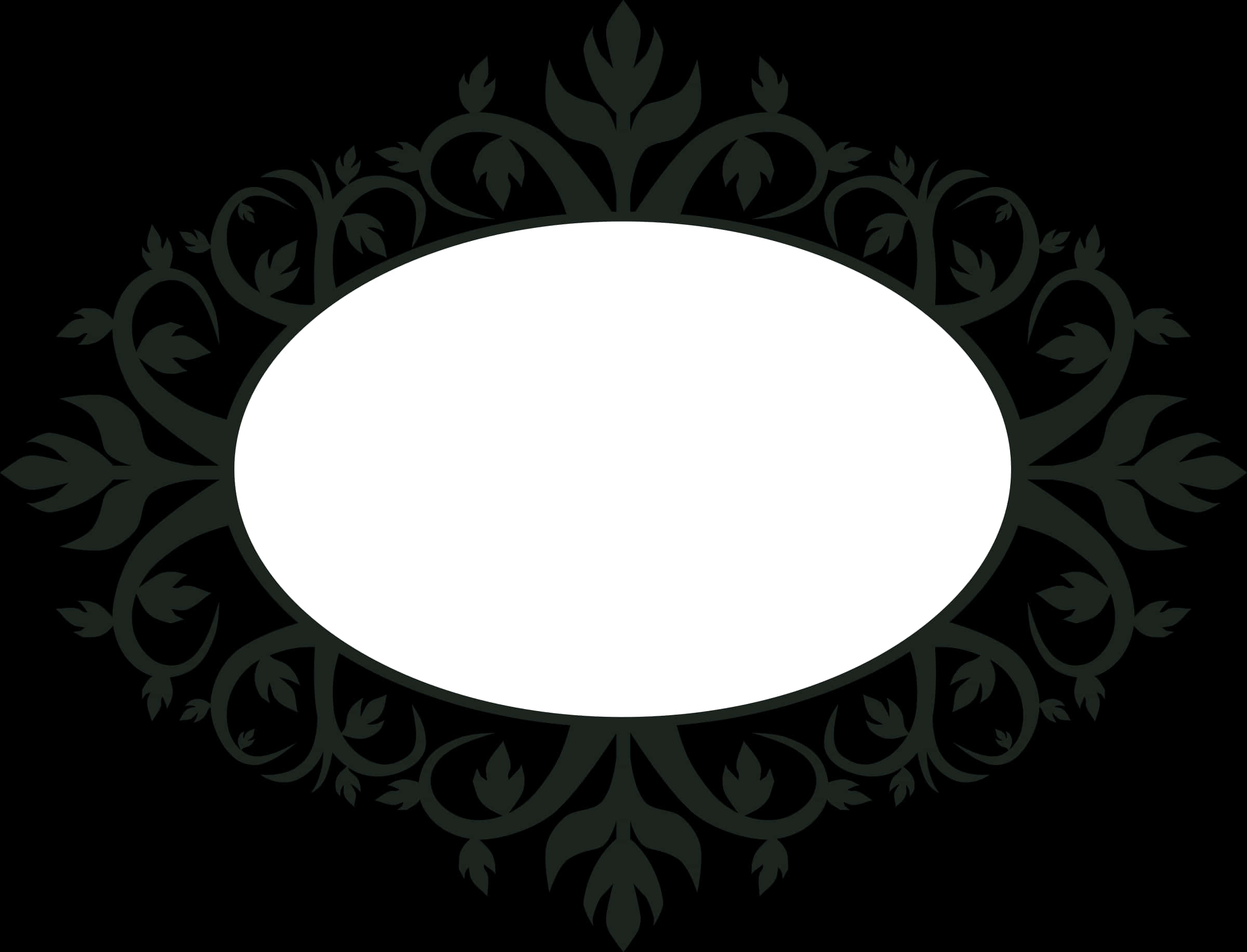 Elegant Vintage Frame Design PNG image