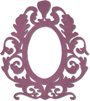 Elegant Vintage Frame Design PNG image