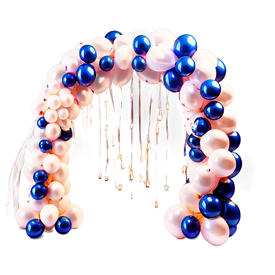 Elegant Wedding Balloon Arch Png 66 PNG image