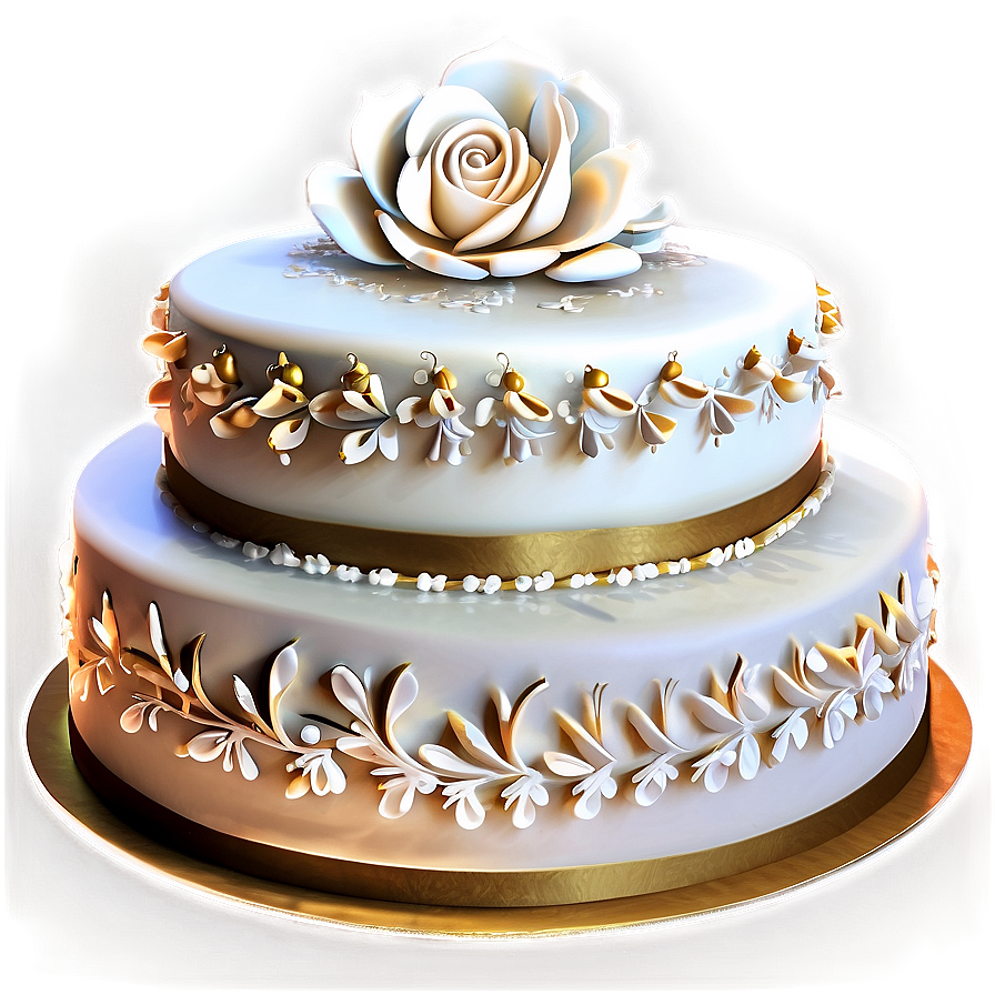 Elegant Wedding Cake Png Egp PNG image