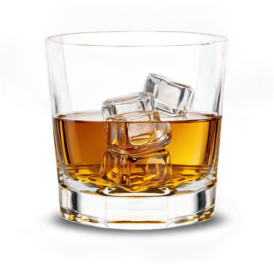 Elegant Whiskey Glass Png 49 PNG image